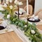 2 Pack 5.9ft Eucalyptus Garland, Artificial Greenery Garland Fake Silver Dollar Eucalyptus Leaves Spring Garland Wreath Vines for Wedding Table Party Mantle Bedroom Wall Room Decor